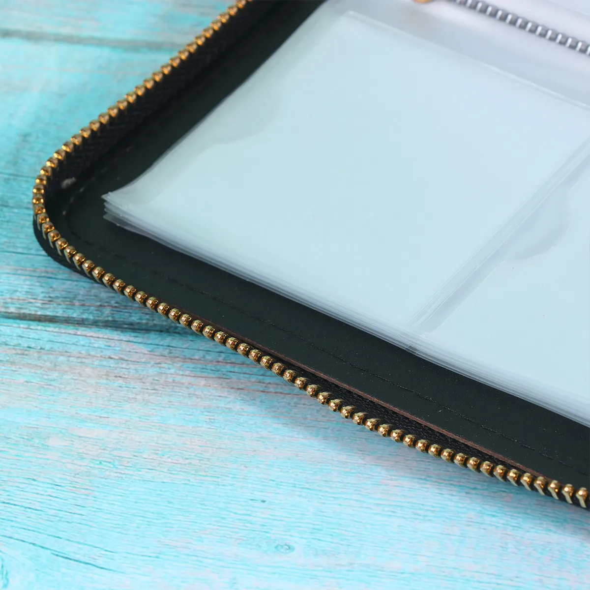 

Сумка для трафаретов для дизайна ногтей премиум-класса с застежкой-молнией, органайзер для трафаретов, чехол для хранения для женщин и девушек, черный футляр