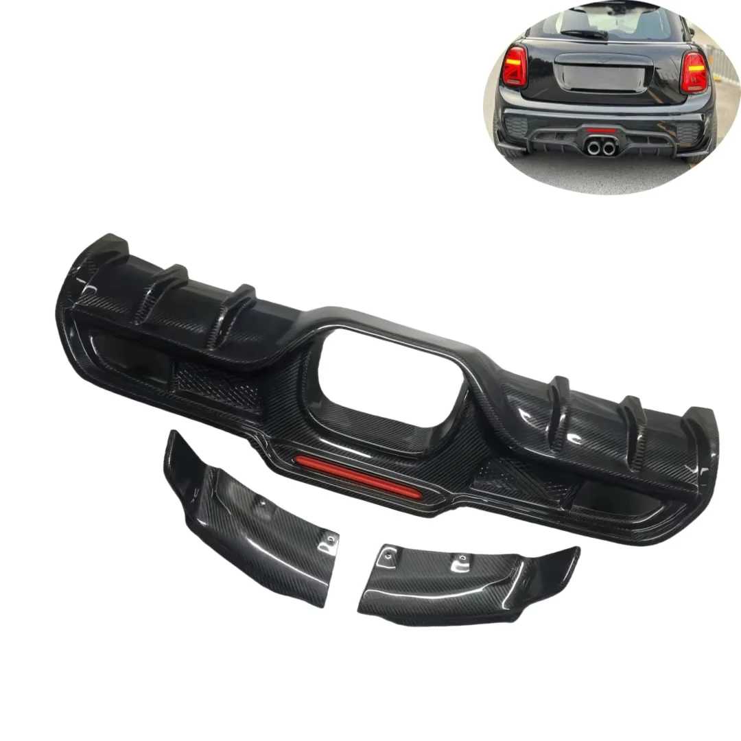 High Quality Customized Carbon Fiber Rear Bumper Lip for  MINI R56 2006-2013 Sporty Style Condition New