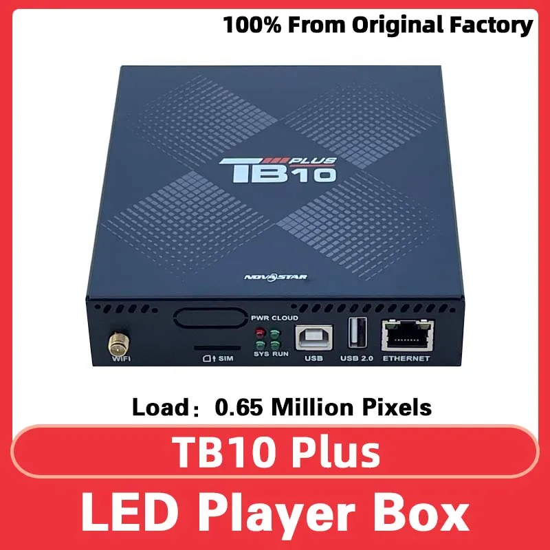 Novastar TB1 Multimedia Playback Box USB Port WiFi  Controller HUB75 Full Color RGB Module LED Display Screen Video Processor