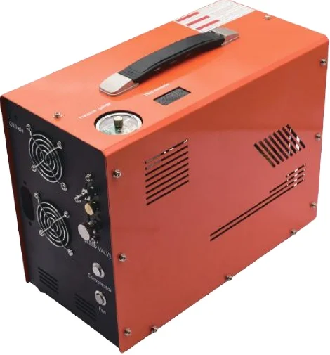 350W 12V 220 Auto Off Air Compressor 300 Bar Submersible 4500 psi 500ml 12 Minutes Oil-Free 0 4500 psi Gas Engine Motor
