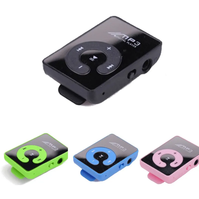 2023 Wholesale C Key Clip Insert MP3 New Mini Mp3 Player Music Player Mirror Card Clip High Quality Music Playback Music Player