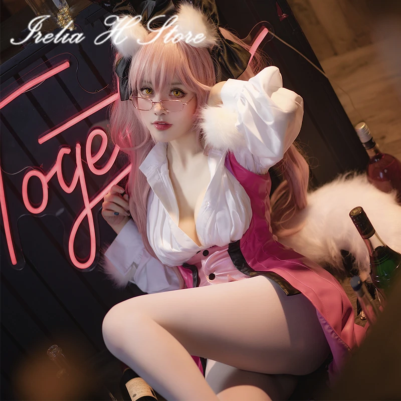 Irelia H Store Fate/Grand Order Light Koyanskaya Cosplay Costume Light Koyanskaya Dress Female image 4