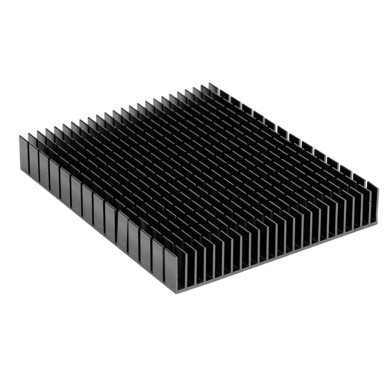Aluminium Heat Sink Radiator Heatsink Elektronik Pendingin Disipasi Panas Radiator Sirip Pendingin untuk AX3 AX6 Router