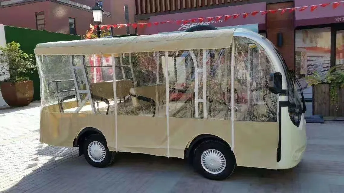 4 Wheel Golf Cart Rain Cover Housing 2 -14 Sightseeing Bus Club Car Protection