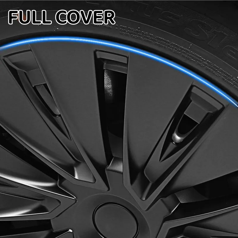 4PCS/Set Wheel Caps For Tesla Model Y 2020-2023 19Inch Hub Cap Performance Replacement Wheel Hubcap Full Rim Cover Accessories