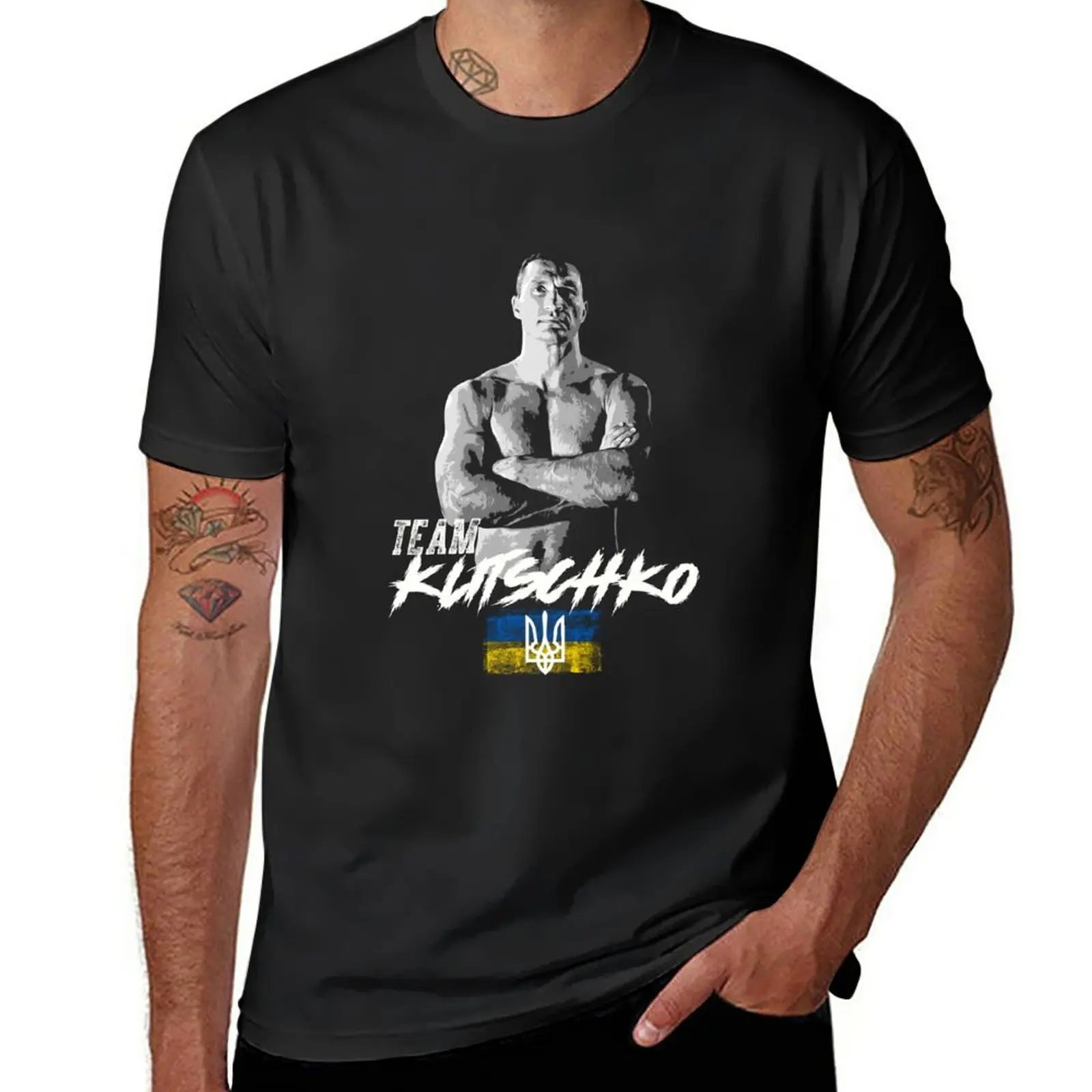 New Wladimir Klitschko Grunge T-Shirt cute tops quick-drying t-shirt boys animal print shirt slim fit t shirts for men