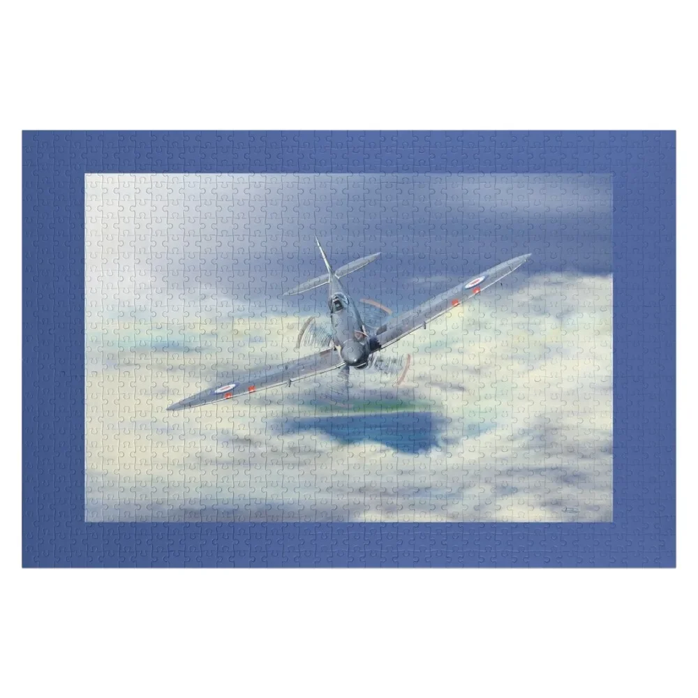 

Spitfire Jigsaw Puzzle Custom Name Wood Wooden Adults Wood Photo Personalized Picture Puzzle