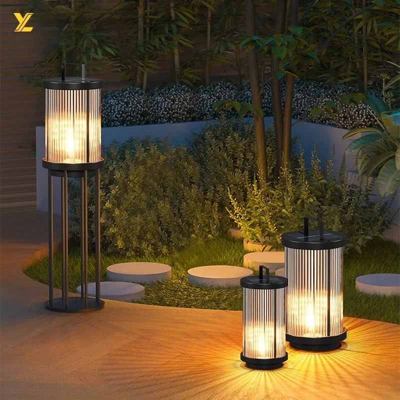 New Solar-Powered Courtyard Lamp Lawn Hand-Held Decorative Outdoor Balcony Garden Light Patio Atmosphere Yard Villa Floor Lamp - view 4