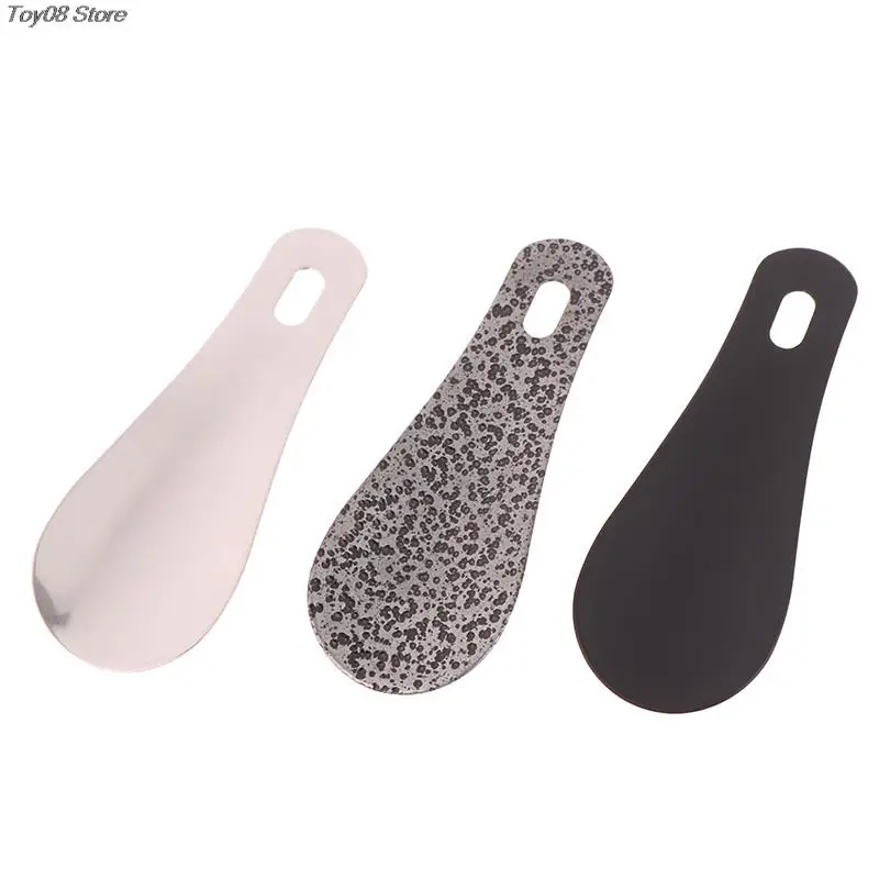 1PC 10cm Shoe Horns Household Stainless Steel Premium Elderly Shoe Accessories For Men Shoe Horn Shoehorn Metal Shoe Horn