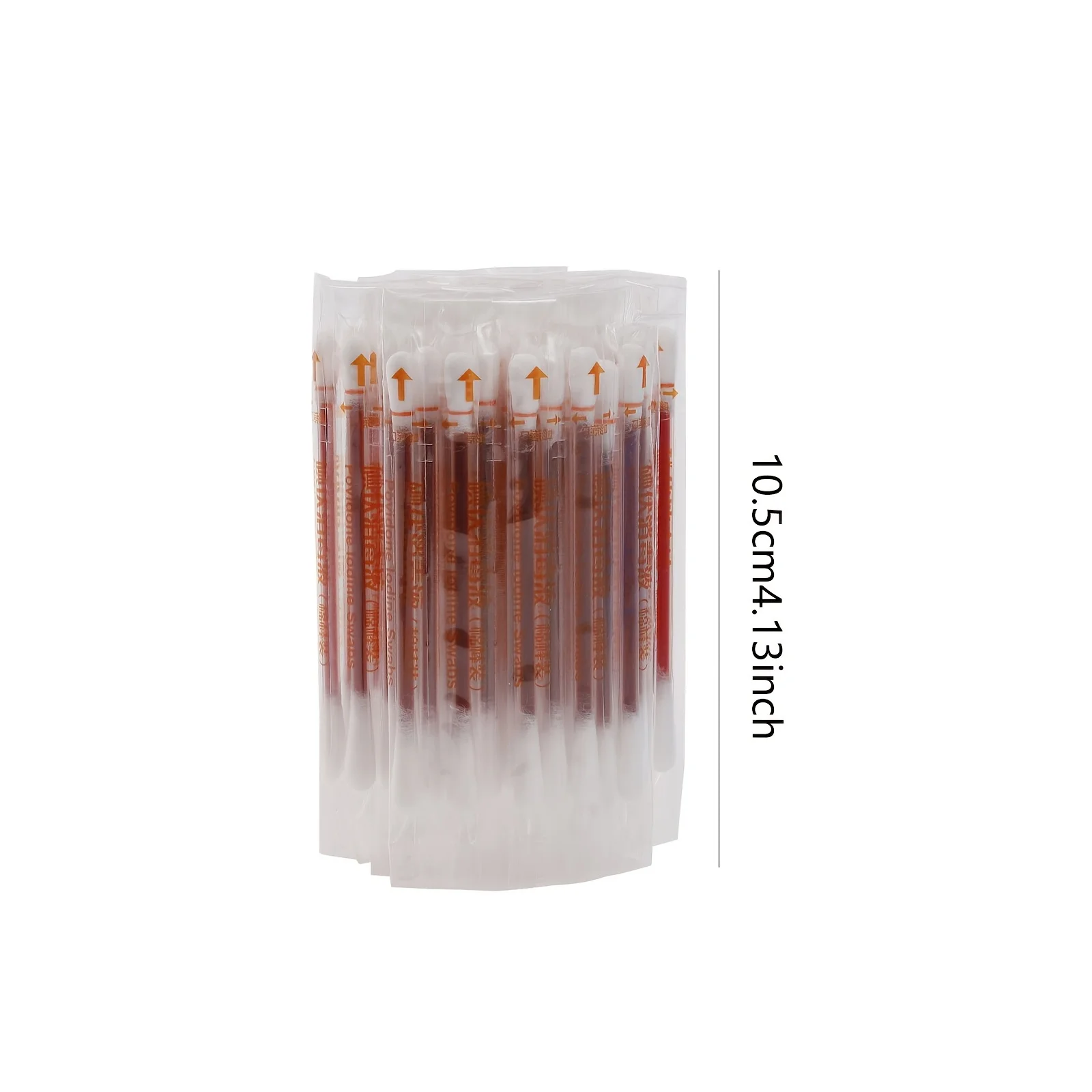 50 pcs Disposable Disinfectant Iodine Sticks 50 pcs Disposable Disinfectant Alcohol Sticks Medical Iodine Sticks