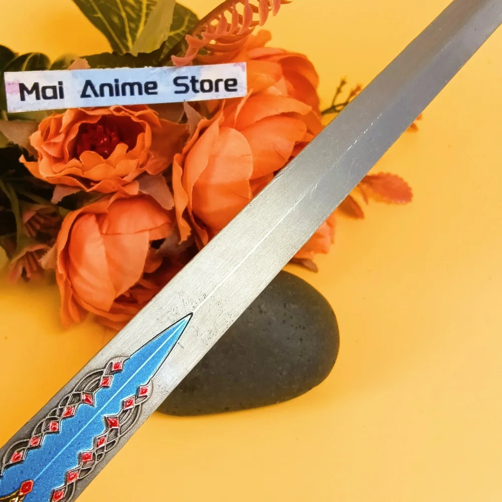 11.8 بوصة 30 سنتيمتر المعادن Elden كاتانا الأصلي الساموراي صابر الحديد السيف شفرة الصلب الحقيقي أنيمي النينجا سكين اليابانية كاتانا لعبة هدية #3