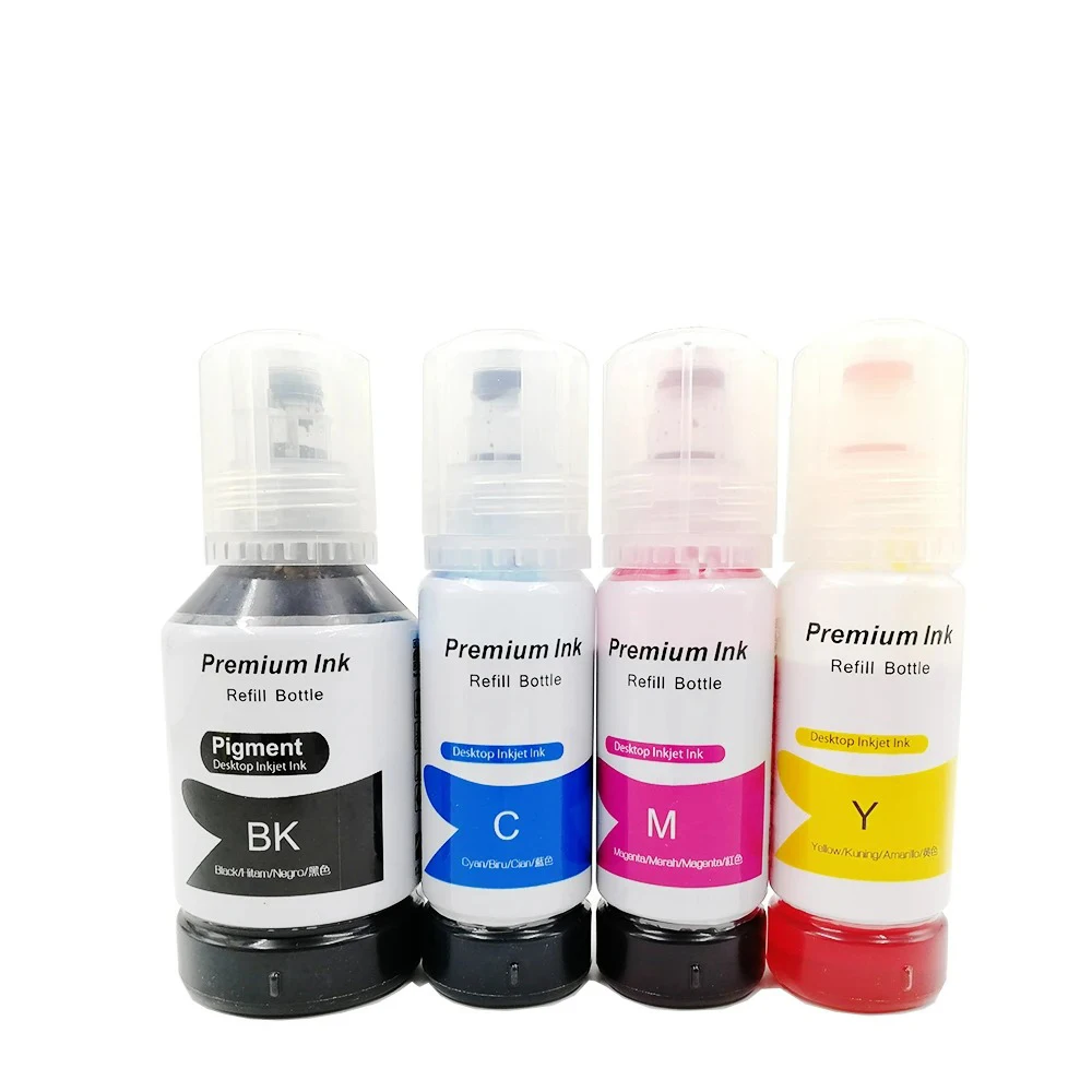 504 T504 Premium Compatible Color Bulk Water Based Bottle Refill DGT Ink for Epson Ecotank L4150 L4160 L6161 Printer