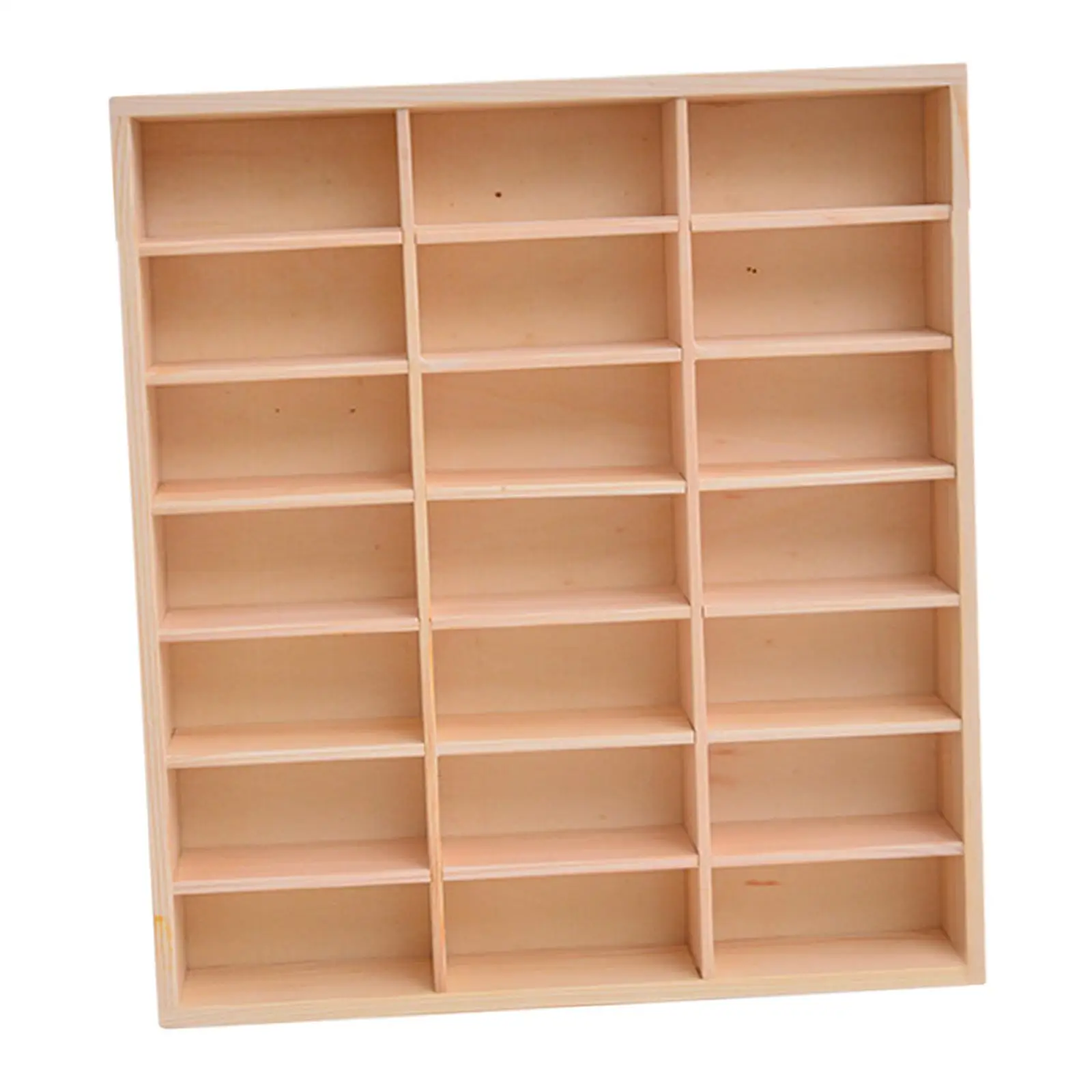 Wooden Display Rack Shelves Multi-use Organizer Showcase Holder Storage Cabinet