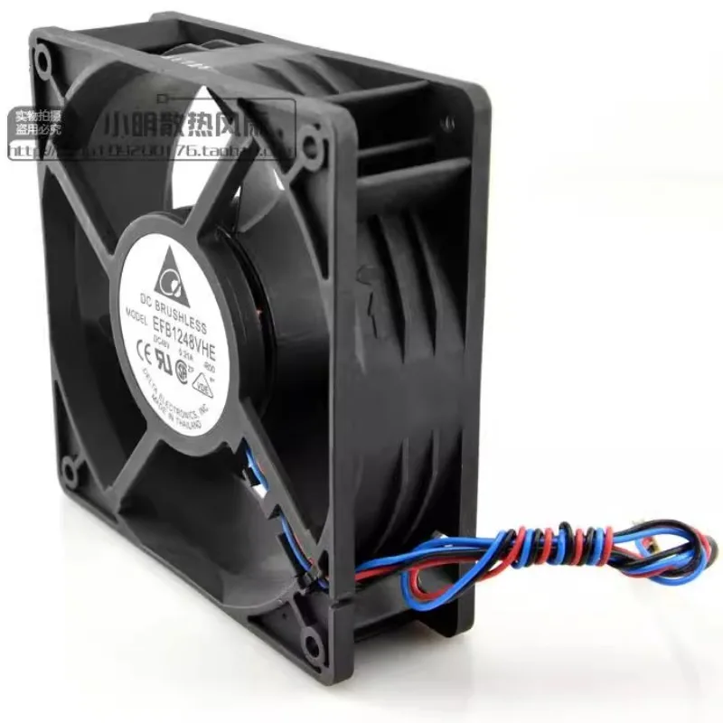 New Cooler Fan for Delta EFB1248VHE 12CM 12038 48V 0.21A Switch Fan 120 * 120 * 38MM