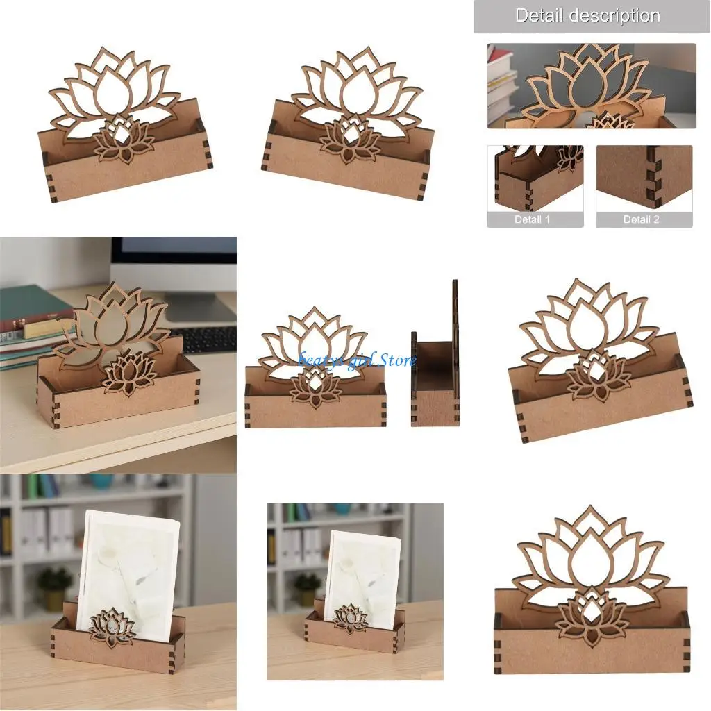 C7AB Business Card Display Stand Flower Card Holders Business Card Holders for Office