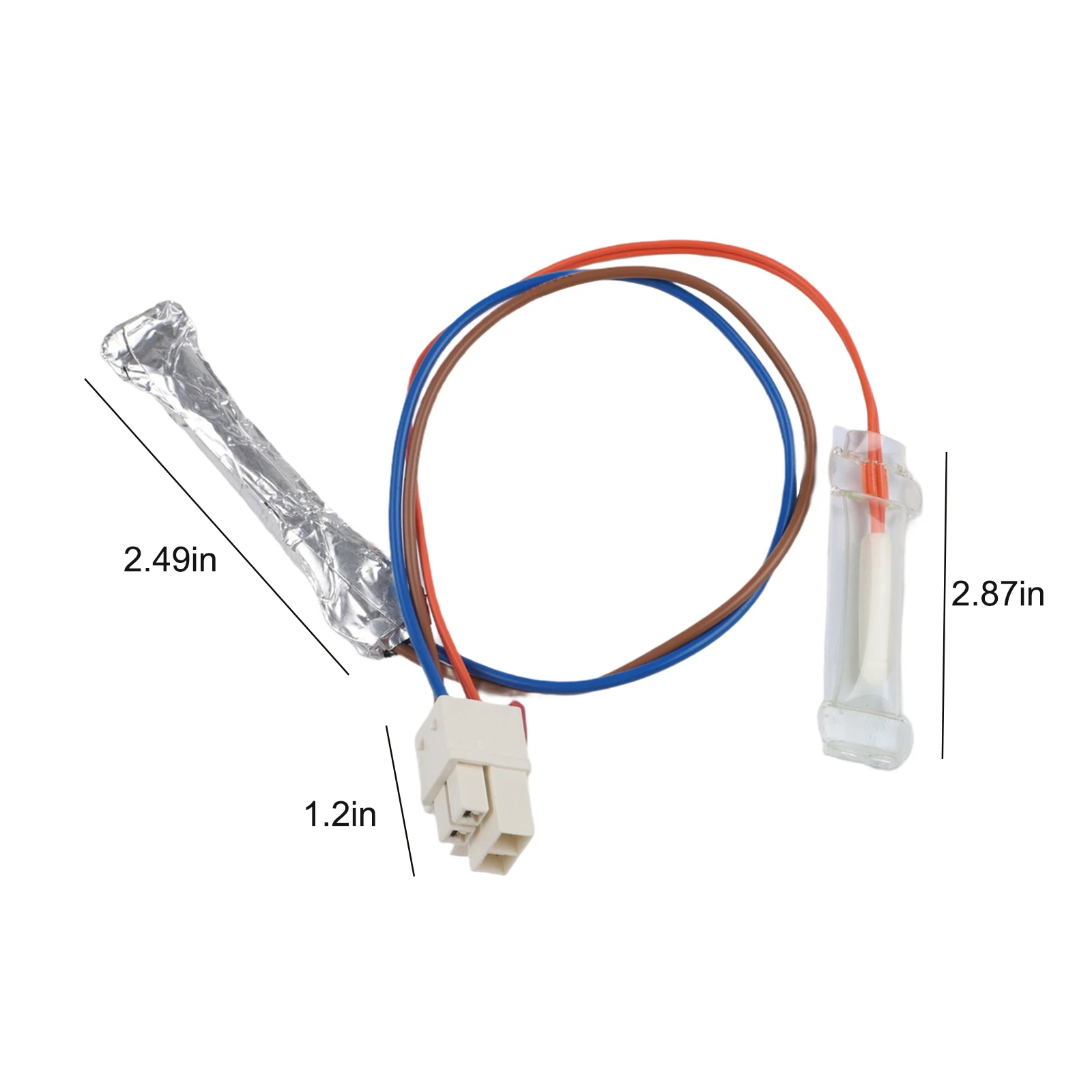 Defrost Thermostat Sensor For LG Refrigerator 6615JB2005H Replacement Part Accurate Temperature Monitoring Easy DIY Install