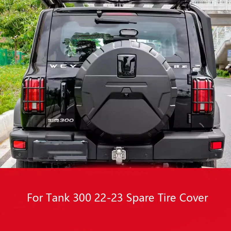 Spare Tire Cover Full Package Tailgate Tire Cover Exterior Decoration Modification Decoration Car Accessories For Tank300 22-24