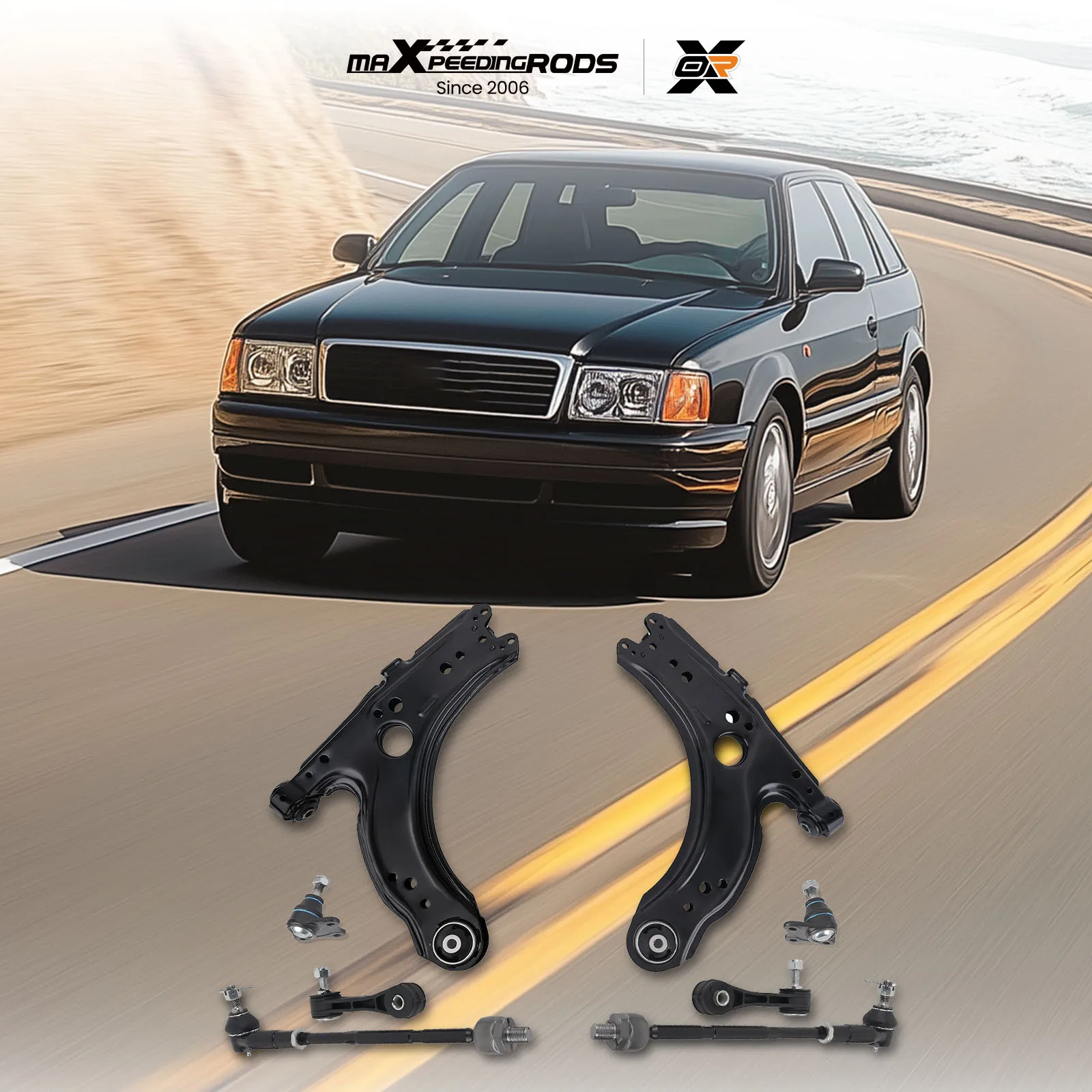 Vorderer Unterer Aufhängungslenker Querlenker-Set 1.9 2.0 Für VW Golf Mk4 Bora