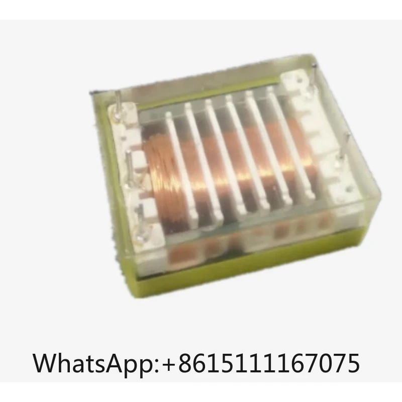 High Frequency Magnetic Accessories EEL25 Resin Potting Transformer Push Pull Center Tap Ignition Coil With 63 Winding Ratio
