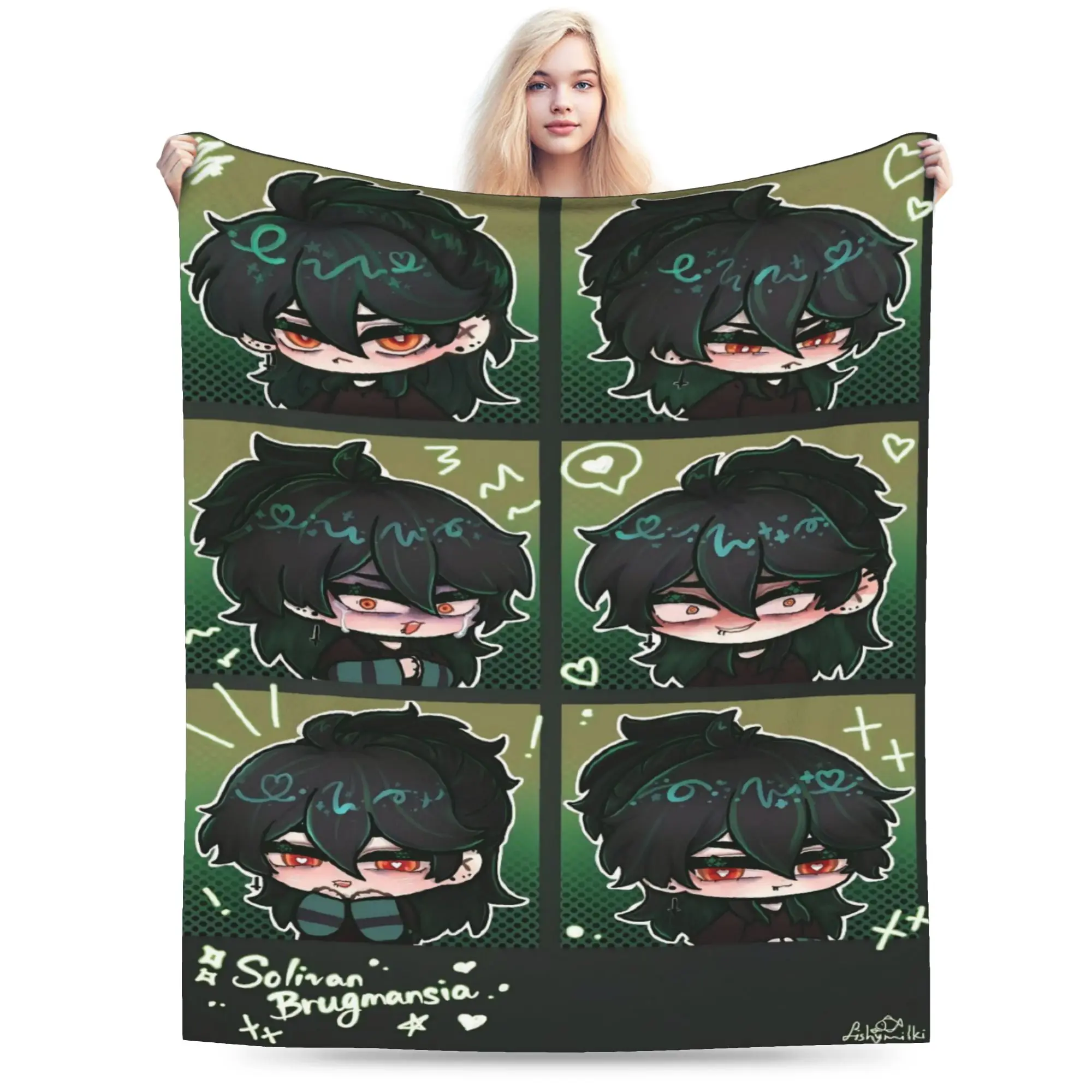 New Arrival The Kid At The Back Blankets Soft Flannel  Comfortable Throw Blankets Machine Washable