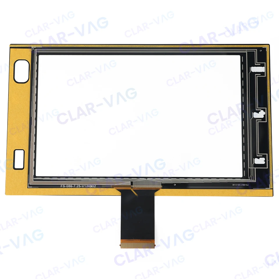 NEW 50 Pin Touch Screen Glass Panle Digitizer For Peugeot 208 2008 Citroën C4 Lounge Car DVD Navigation Radio Replacement Part