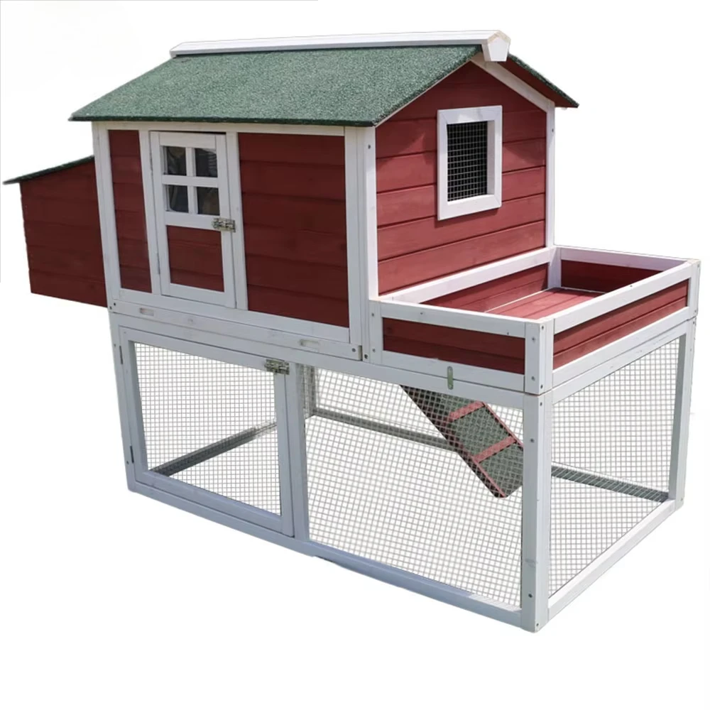 

Высококачественный деревянный курятник с пандусом, клетки для домашних животных, продажа, домик-курятник для кур