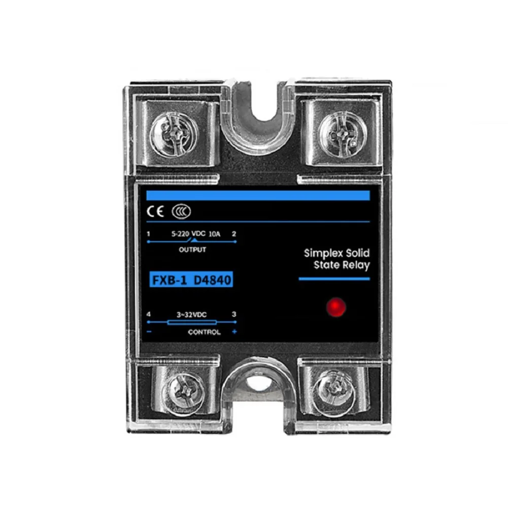 DC To AC Controller Solid State Relay Fast Response Time High-Quality Optocoupler Silent Operation No Sparks Switching