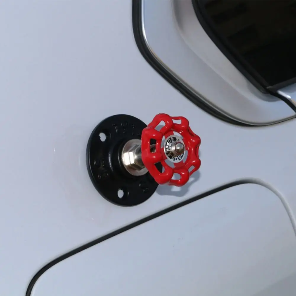 

Metal Valve 3D Faucet Car Sticker Self-Adhesive Funny Key Industrial Valve Decoration Alloy Protective Gear Industrial