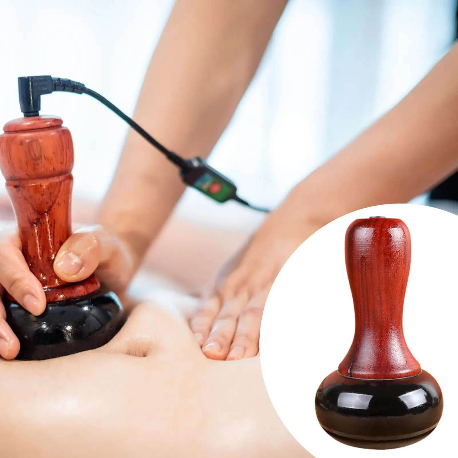 

Hot Stones for Massage Compact Electric Body Massager for Body Eye Shoulders