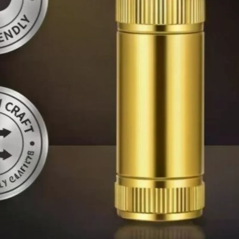 Heavy Duty Metal Tobacco Herb Press Anti-slip Aluminum Alloy Compressor Multi-use Spice Grinder for Kitchen Travel Camping