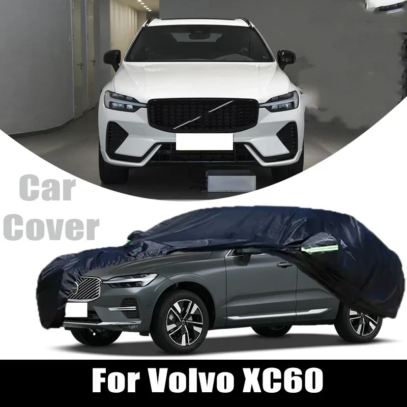 

For Volvo XC60 Outdoor Protection Full Car Covers Snow Cover Sunshade Waterproof Dustproof Exterior Protection