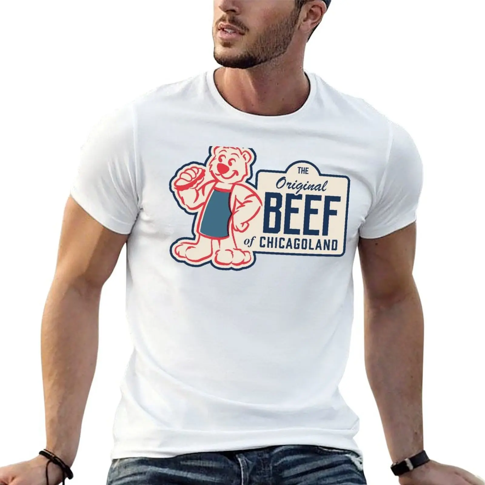

original berf the bear / original chicago / the bear chicago T-Shirt t shirt man luxury T-Shirt