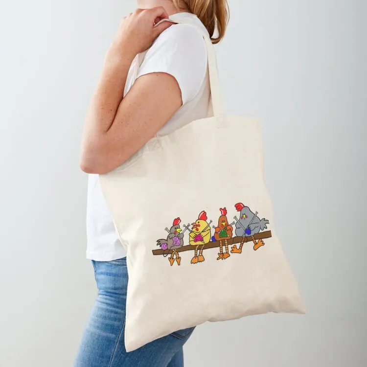 

Knitting Chickens Tote Bag Women's bag shopper bags for women Women's shopping bag sac pour femme