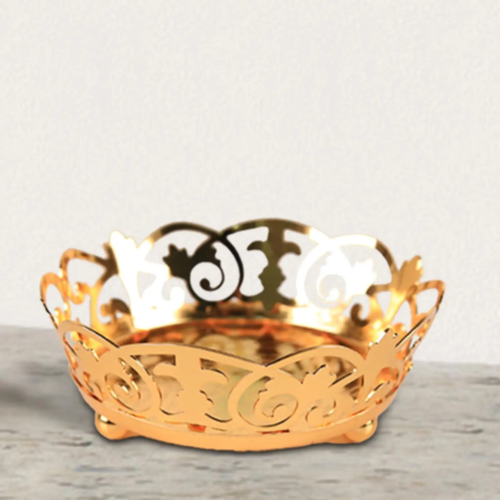 Serving Bowl Dried Fruit Tray Vintage Cake Stand Home Decor for Kitchen Counter Fruit Stand for Dessert Pastry Nuts Cake Wedding image 2