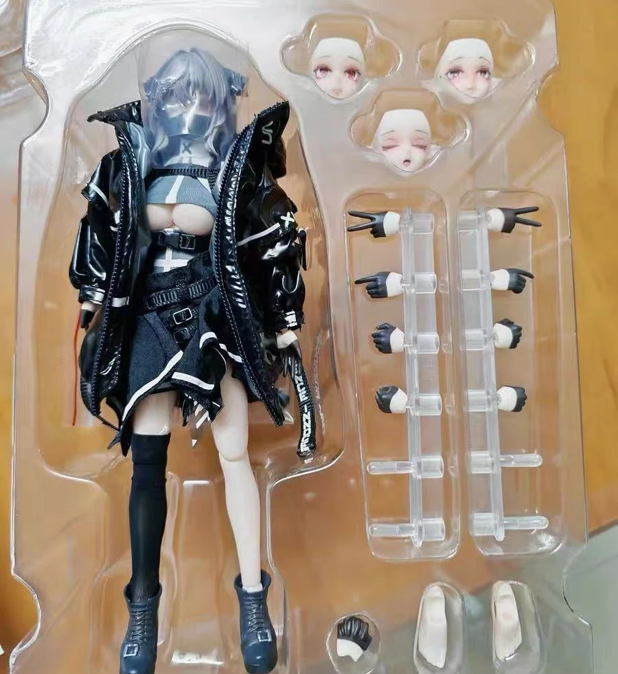 

В наличии HASUKI Pocket Art PA009 Friede Succubus Nun 1/12 Женский солдат Аниме Фигурка Игрушка Подарочная модель Коллекция Хобби