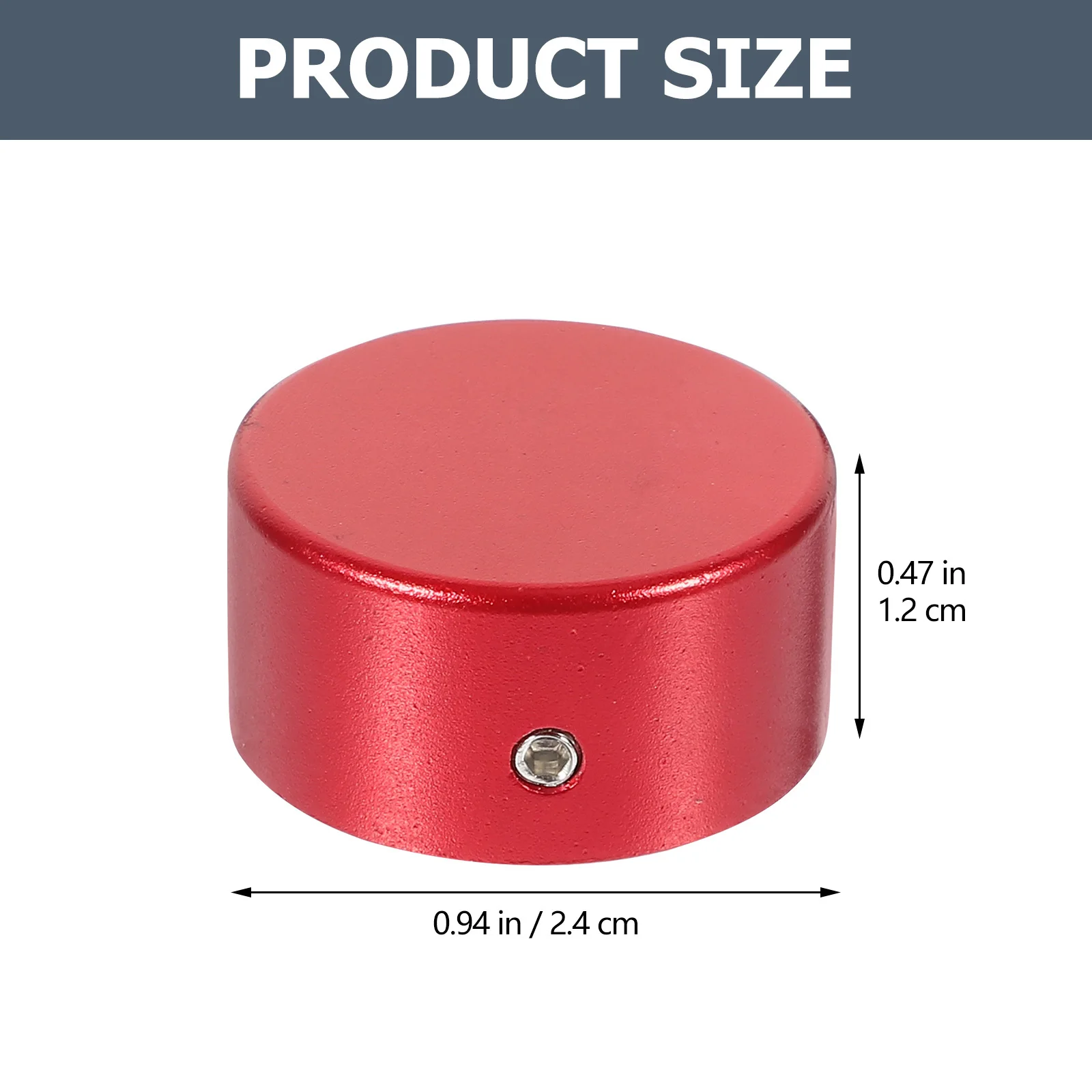 

1Set Electric Guitar Rotary Knobs Metal Control Caps Volume Tone Replacement Suitable for Guitar Effects Pedals