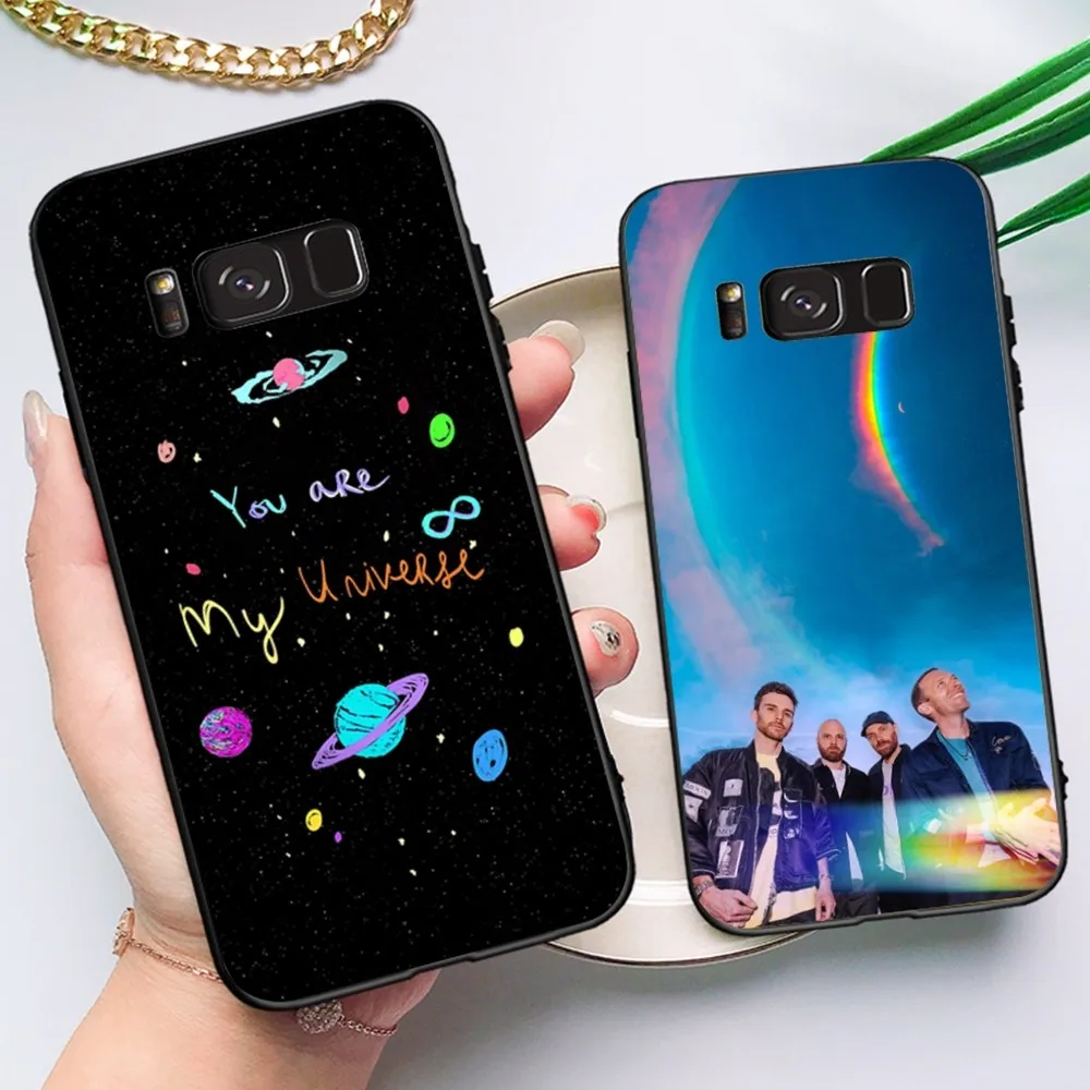 

C-Coldplay Band Phone Case For Samsung Note 8 9 10 20 Pro Plus Lite M 10 11 20 30 21 31 51 A 21 22 42 02 03