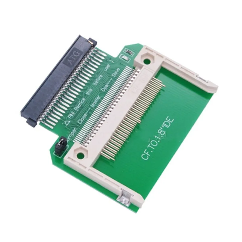 محول بطاقة فلاش مدمج بطاقة ذاكرة CF إلى 50pin 1.8 بوصة IDE HDD محول محول القرص الصلب