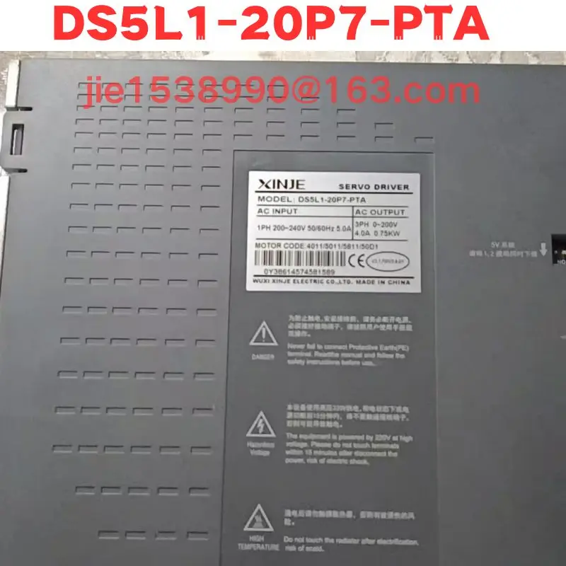 Used Servo Driver DS5L1-20P7-PTA Normal Function Tested OK