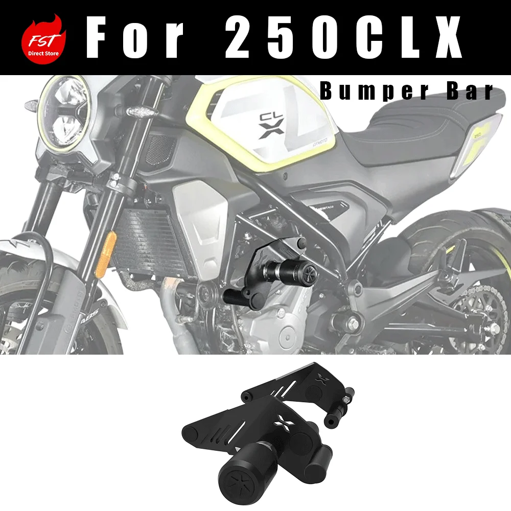 

Aftermarket Racing Crash Bar, Bumper Guard and Frame Sliders Accessories for 250CLX Motorcycle