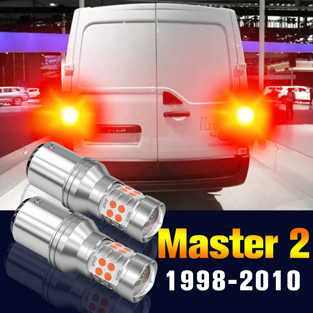 

2pcs LED Brake Light Bulb Lamp For Renault Master 2 1998-2010 2000 2001 2002 2003 2004 2005 2006 2007 2008 2009 Accessories