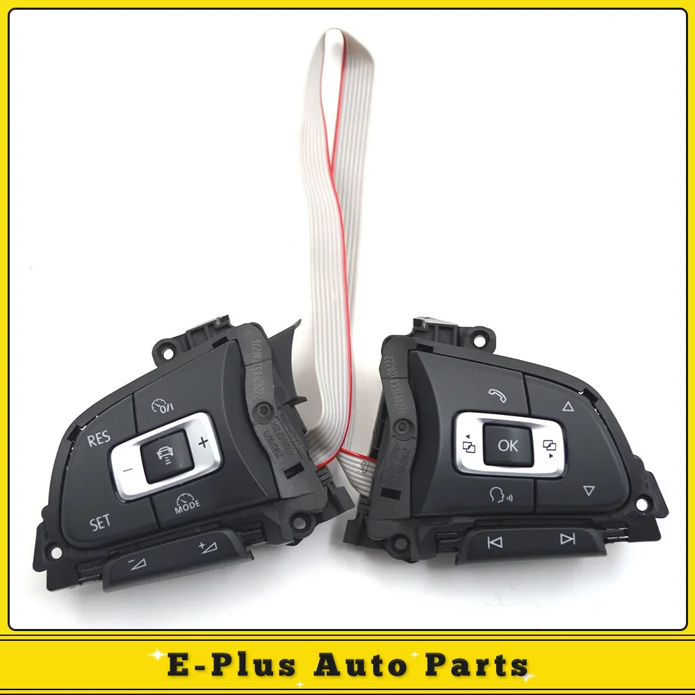 

For VW Golf MK7 Passat B8 With ACC Multifunction Steering Wheel Button 5G0 959 442K 5G0959442K