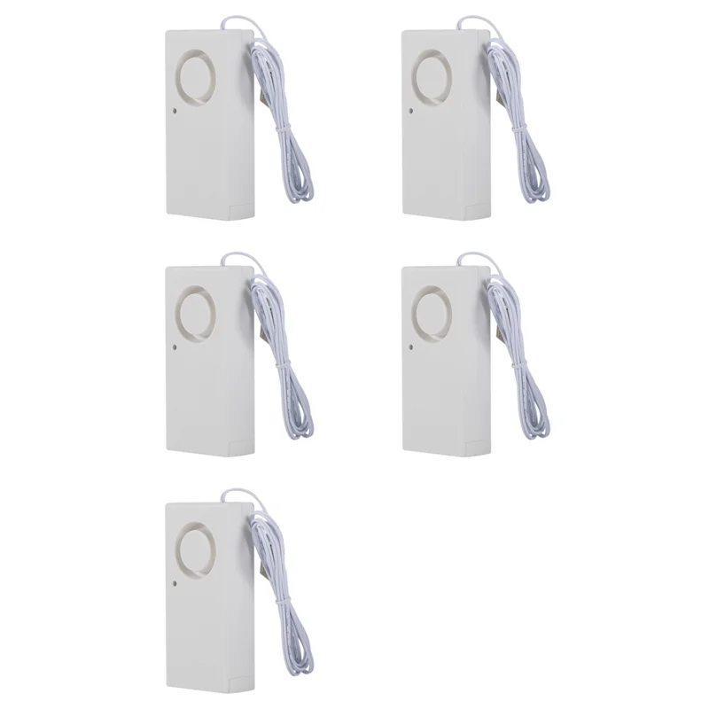 

【BRILLIANT 】5X Overflow Water Immersion Alarm Detector Leak Alarm Water Level Overflow Detector Sensor Alarm