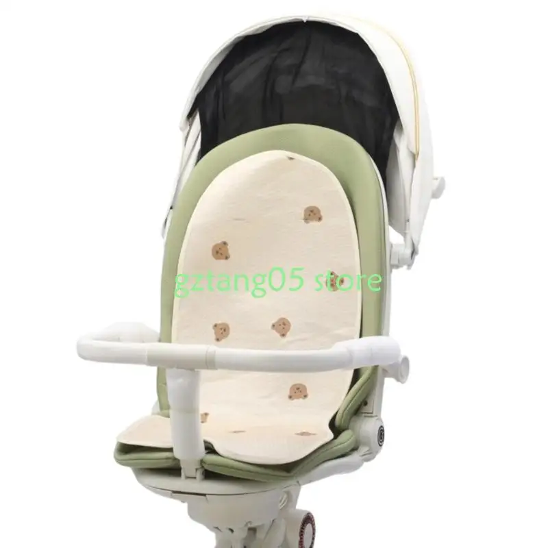 

57EE Strollers Liner Baby Pushchair Summer Cooling Pad Baby Carriers Cushion Breathable Pad Infant Supply