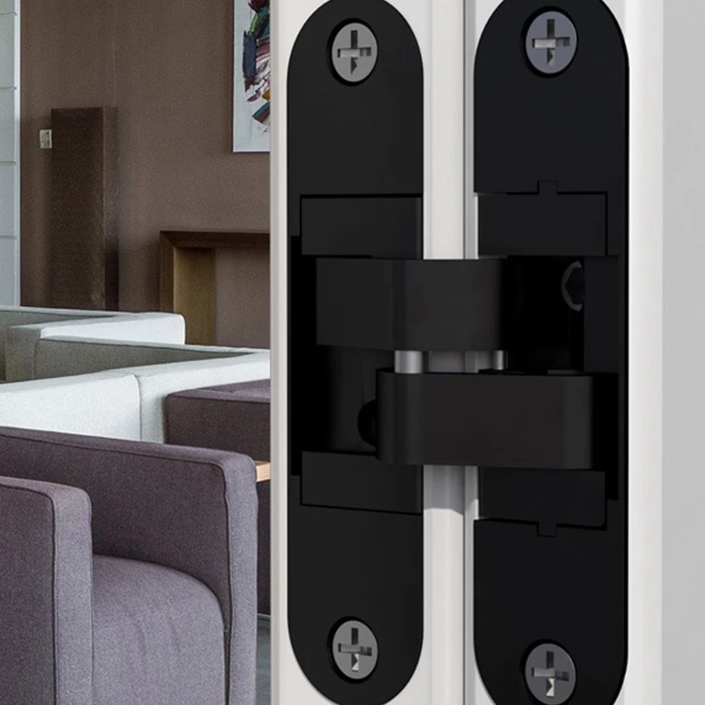 

Silver Upgrade Home Security With Zinc Alloy Hidden Hinges Belongings Easy To Install Durable