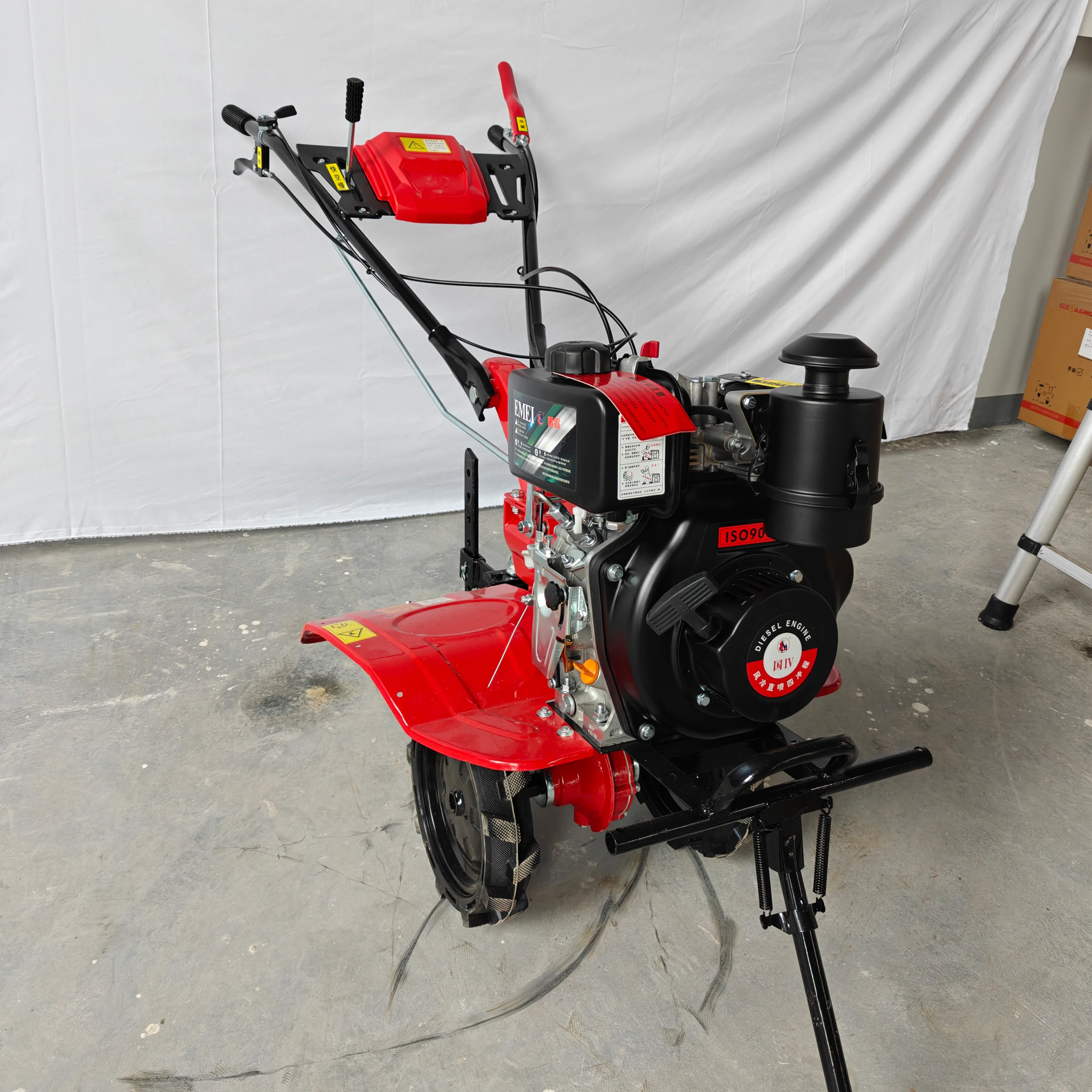 

7HP Engine Mini Tiller Farm Cultivator High-Power Compact 1 Year Warranty Made 115kg 172x110x104CM