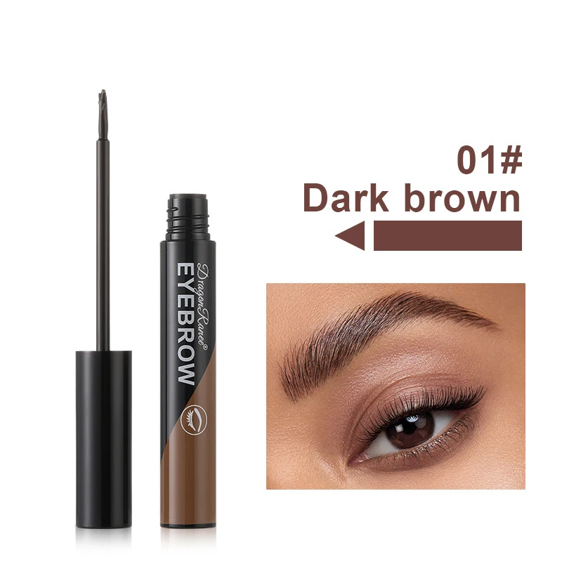 Gel à sourcils déchirable, crème de teinture pour sourcils, longue durée, imperméable, sans perte de couleur, liquide de teinture pour dessin des sourcils