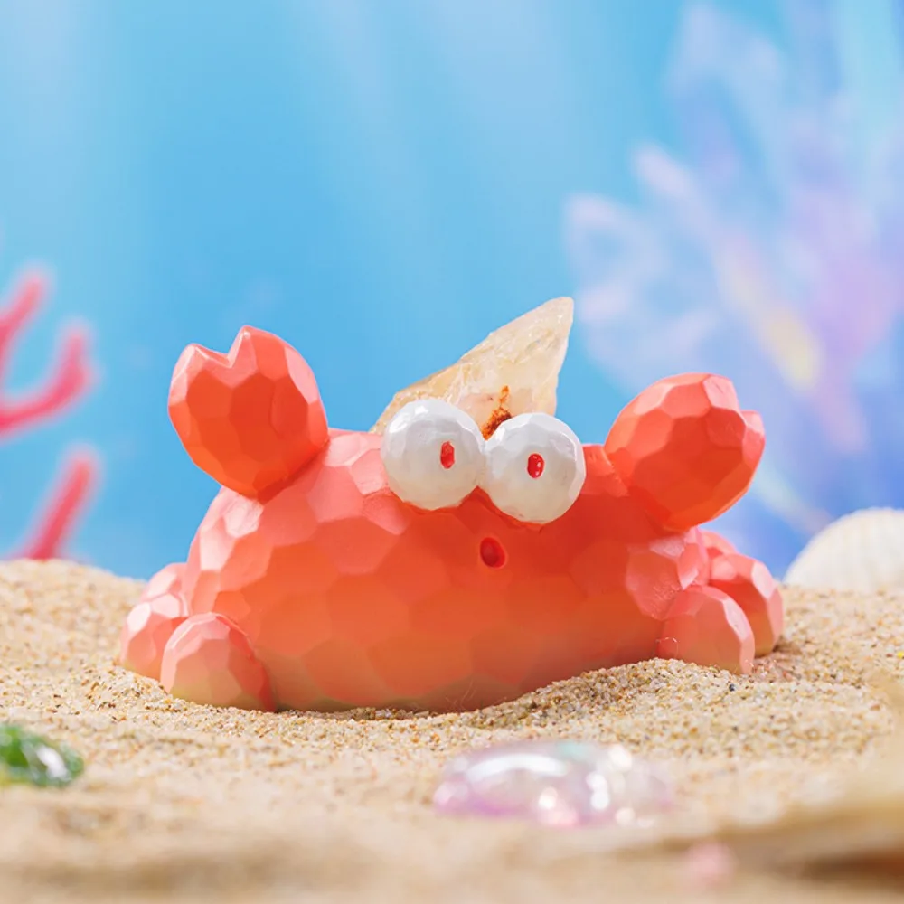 Blue Sea Crystal Spirit Series Crystal Mini Blind Box Car Desktop Decoration Decompression Mysterious Box Surprise Cartoon Gift