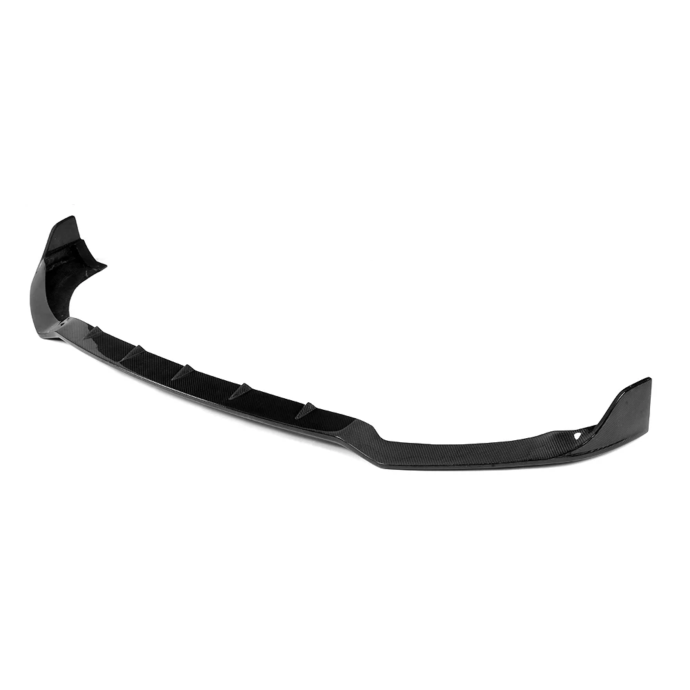 Product Customization Carbon Fiber Front Lip forMercedesBenz S-class W222 AMG S63 S65 2018 Body Kit carbon black