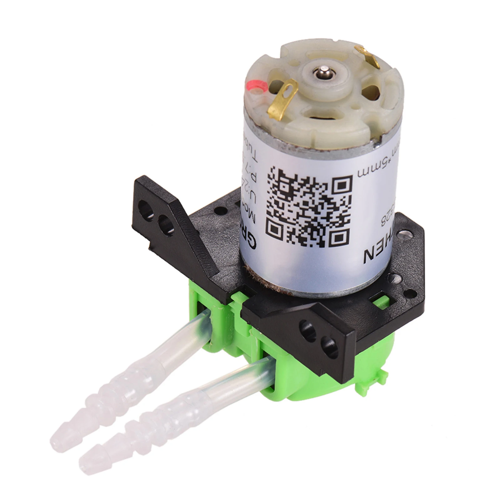 DC 24V Dosing Pump Peristaltic Pump Mini Water Liquid Pump Peristaltic Tube Head Self-Priming Function for Aquarium Lab